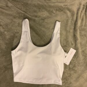 Yogalicious White Cloud Tank Bra